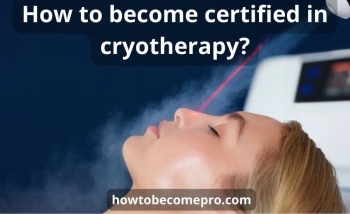 Cryotherapy body whole