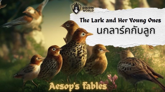 Lark ones caption